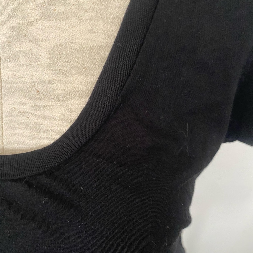 Mossimo Supply Co. Black and White Patterned Camisole,Old Navy black top - Picture 11 of 13